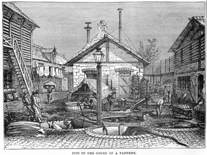 Gödrök egy bőrgyár udvarában alkotó: English School